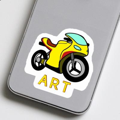 Art Sticker Motorbike Laptop Image