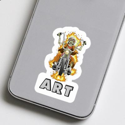Sticker Art Motorcycle Rider Gift package Image