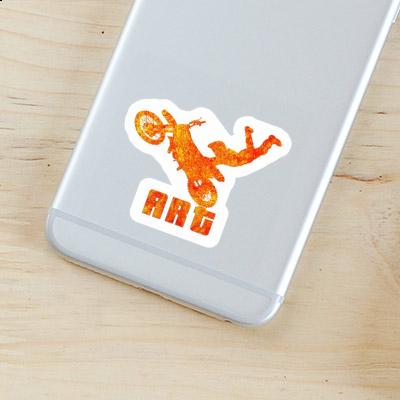 Motocross Rider Sticker Art Notebook Motocross Rider Sticker Art Notebook Image