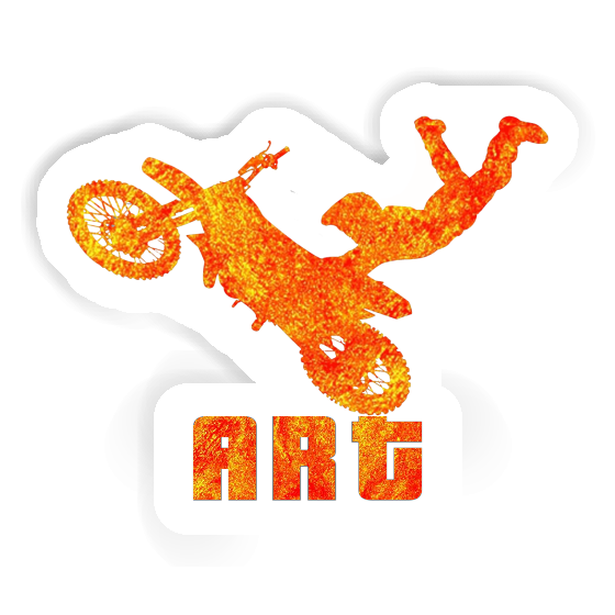 Motocross Rider Sticker Art Motocross Rider Sticker Art Image