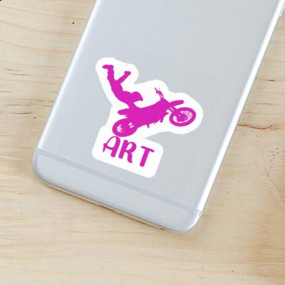 Sticker Art Motocross Jumper Notebook Sticker Art Motocross Jumper Gift package Image