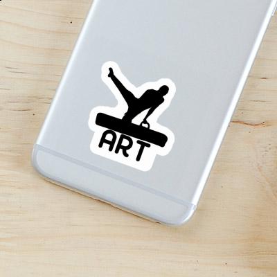 Autocollant Art Gymnaste Notebook Autocollant Art Gymnaste Gift package Image