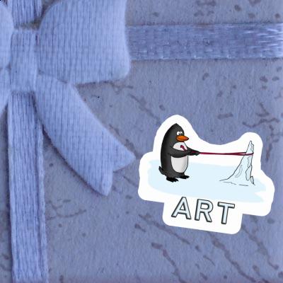 Art Autocollant Pingouin Notebook Art Autocollant Pingouin Gift package Image