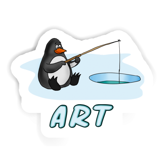 Pingouin pêcheur Autocollant Art Notebook Pingouin pêcheur Autocollant Art Notebook Image