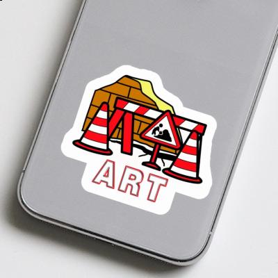 Art Sticker Baustelle Art Sticker Baustelle Image