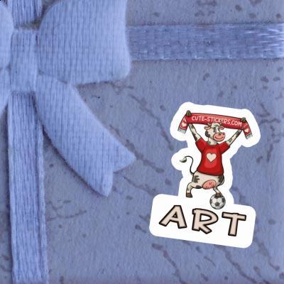 Vache Autocollant Art Gift package Image