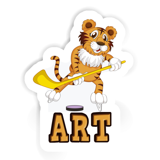 Autocollant Joueur de hockey sur glace Art Laptop Autocollant Joueur de hockey sur glace Art Laptop Image