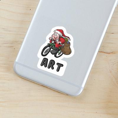 Autocollant Art Cyclistes Notebook Autocollant Art Cyclistes Gift package Image