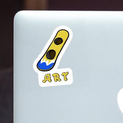 Art Sticker Wakeboard Laptop Art Sticker Wakeboard Laptop Image