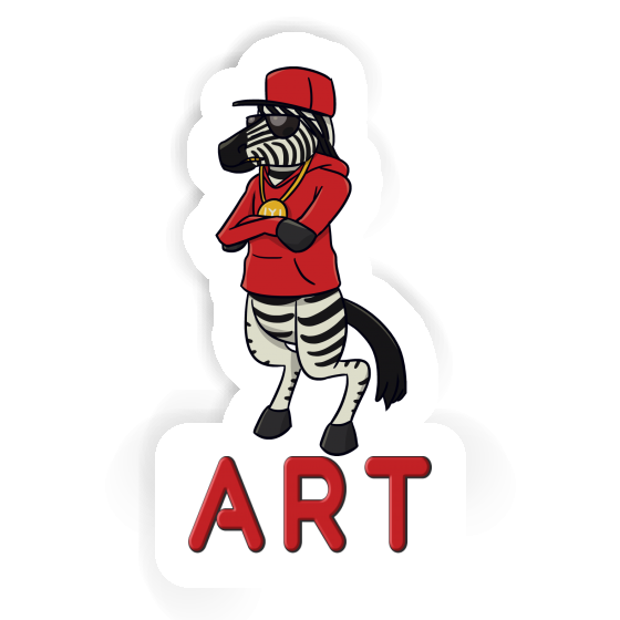 Art Aufkleber Zebra Notebook Art Aufkleber Zebra Notebook Image