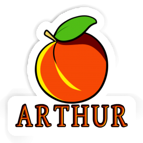 Arthur Sticker Apricot Image