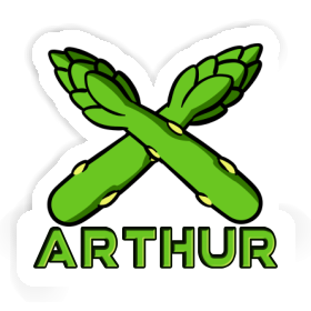 Sticker Arthur Asparagus Image