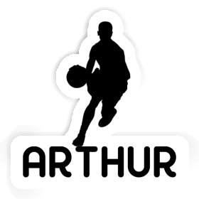 Basketball Player Sticker Arthur Image