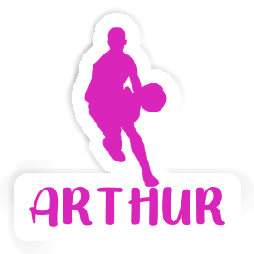 Basketball Player Sticker Arthur Image