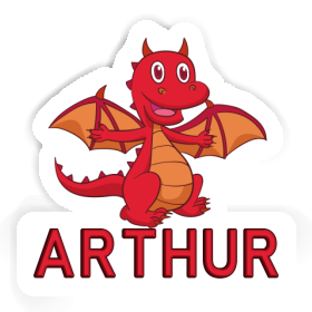 Sticker Arthur Baby Dragon Image