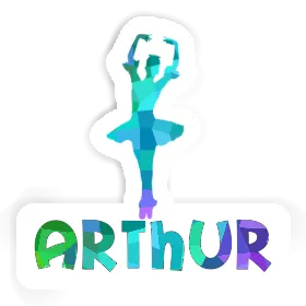 Sticker Ballerina Arthur Image