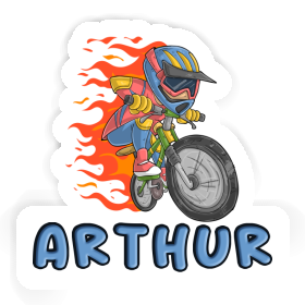 Sticker Biker Arthur Image