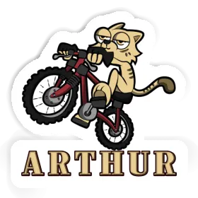 Sticker Arthur Bicycle Image