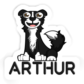 Sticker Arthur Border Collie Image