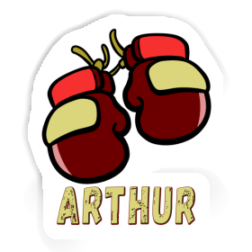 Sticker Boxing Glove Arthur Image