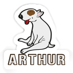 Terrier Sticker Arthur Image