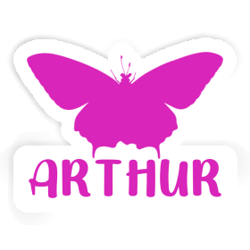 Butterfly Sticker Arthur Image