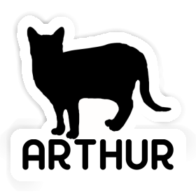 Sticker Cat Arthur Image