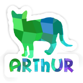 Cat Sticker Arthur Image