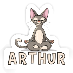 Cat Sticker Arthur Image