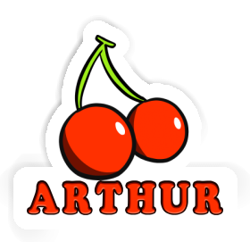 Arthur Sticker Cherry Image