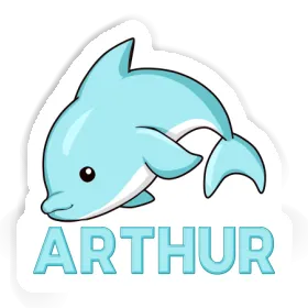 Dolphin Sticker Arthur Image