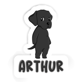 Labrador Sticker Arthur Image