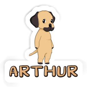 Sticker Arthur Rhodesian Ridgeback Image