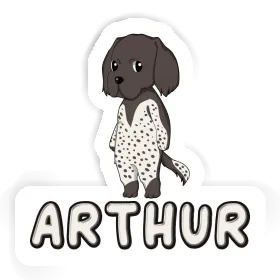 Sticker Small Munsterlander Arthur Image