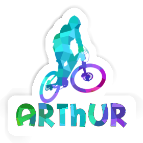 Downhiller Sticker Arthur Image