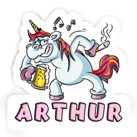 Sticker Unicorn Arthur Image