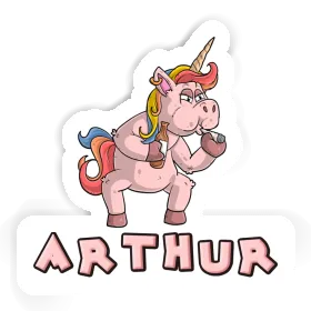 Sticker Smoker Arthur Image