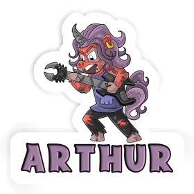 Sticker Rocking Unicorn Arthur Image