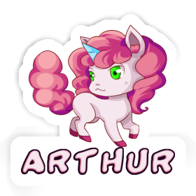 Arthur Sticker Unicorn Image