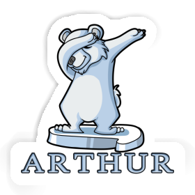 Sticker Polar Bear Arthur Image