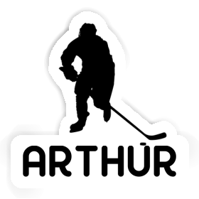 Sticker Arthur Hockey Player Image