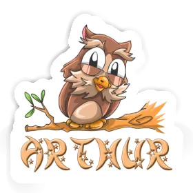 Owl Sticker Arthur Image