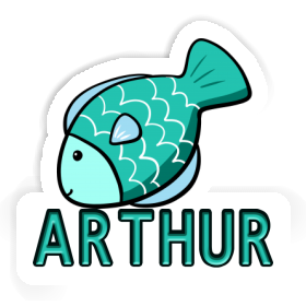 Fish Sticker Arthur Image