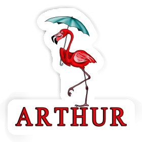 Sticker Arthur Flamingo Image