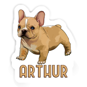 Frenchie Sticker Arthur Image