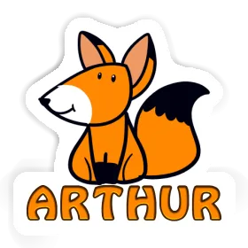 Sticker Arthur Fox Image