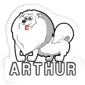 Sticker Arthur German Spitz Image