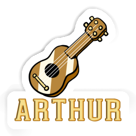 Guitar Sticker Arthur Image