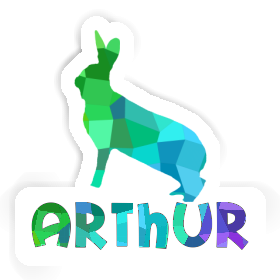 Sticker Arthur Rabbit Image