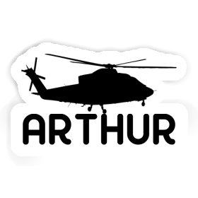 Sticker Arthur Helicopter Image